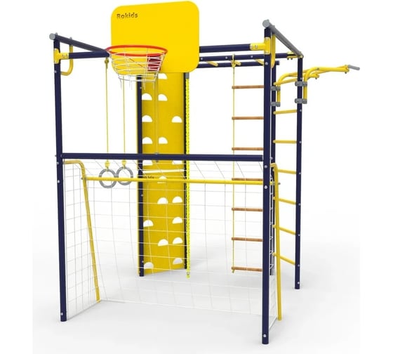 Спортивно-игровой комплекс ROKIDS УДСК -7 Атлет-Т Ультрамарин-желтый C07911002
