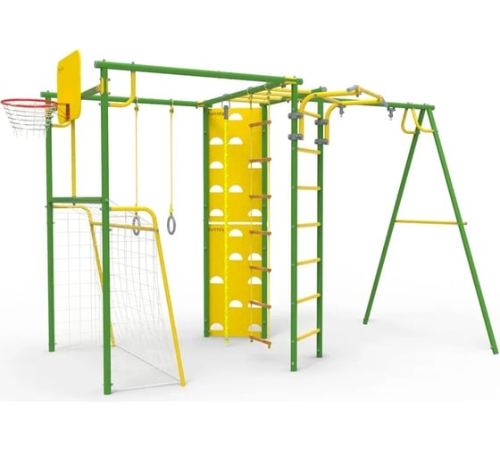 Спортивно-игровой комплекс ROKIDS УДСК -7.2 Атлет-К зеленый/желтый C07909001