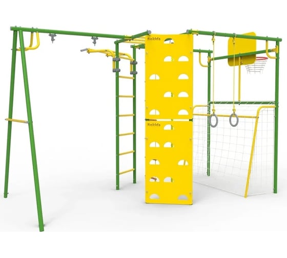 Спортивно-игровой комплекс ROKIDS УДСК -7.2 Атлет-К зеленый/желтый C07909001