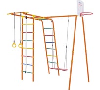 Спортивно-игровой комплекс Формула здоровья Street 1 Smile оранжевый радуга C07380002