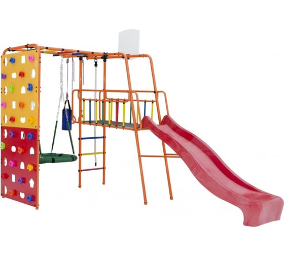 Спортивно-игровой комплекс Формула здоровья Street 3 оранжевый радуга C07489002 1