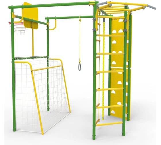 Спортивно-игровой комплекс ROKIDS УДСК -7 Атлет-Т зеленый/желтый C07911001