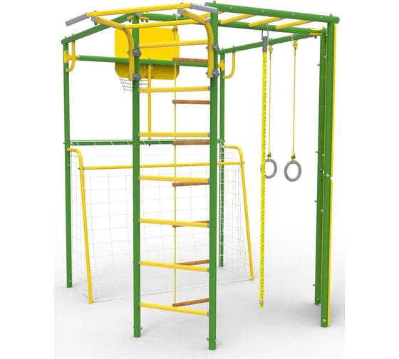 Спортивно-игровой комплекс ROKIDS УДСК -7 Атлет-Т зеленый/желтый C07911001