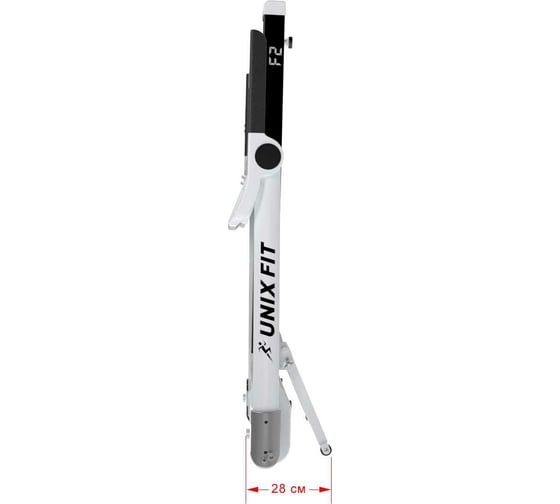 Беговая дорожка UNIXFIT Hi-tech F2 Arctic Ice