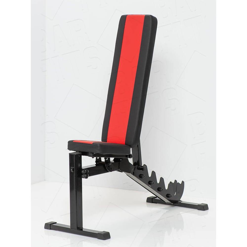 Регулируемая скамья для жима BARFITS Юниор черный/красный сл00022 ...