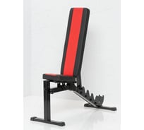 Регулируемая скамья для жима BARFITS Юниор черный/красный сл00022