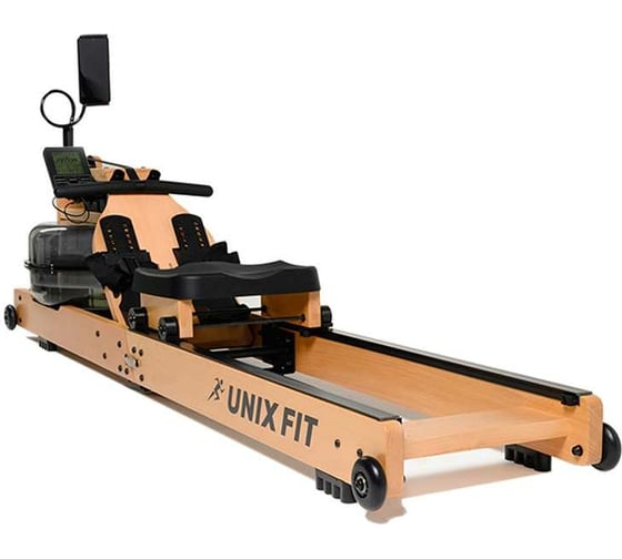 Гребной тренажер UNIXFIT Wood Rower Light RM9000PLW