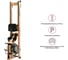 Гребной тренажер UNIXFIT Wood Rower Light RM9000PLW 7