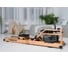 Гребной тренажер UNIXFIT Wood Rower Light RM9000PLW 11