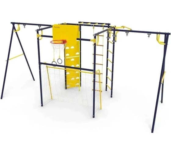 Спортивно-игровой комплекс ROKIDS УДСК -7.3 Атлет-К2 ультрамарин/желтый C07910002 1