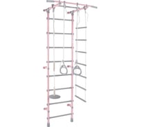 Детский спортивный комплекс Формула здоровья Pastel 1, розовый-серый C06861004