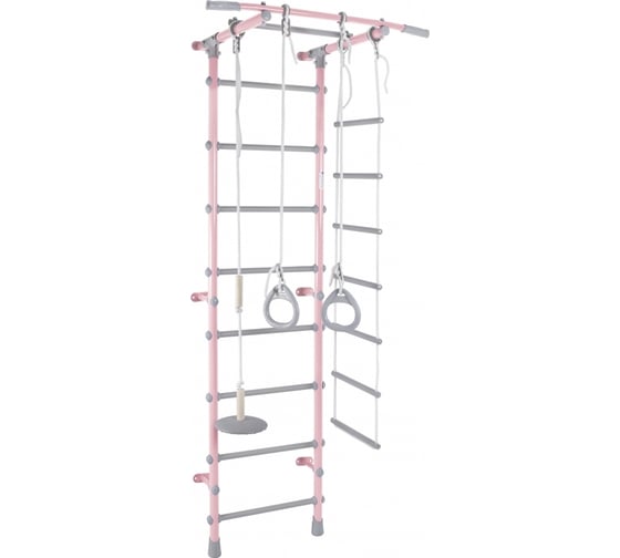 Детский спортивный комплекс Формула здоровья Pastel 1, розовый-серый C06861004