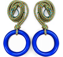 Гимнастические детские кольца BARFITS синие м091с