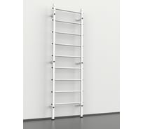 Шведская стенка BARFITS 40x40, белая/белые перекладины шс40x40б шс40х40б