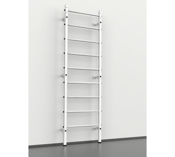 Шведская стенка BARFITS 40x40, белая/белые перекладины шс40x40б шс40х40б 1