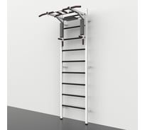 Шведская стенка BARFITS Турник-Брусья-Пресс 3 в 1 PREMIUM, белый 1181160823