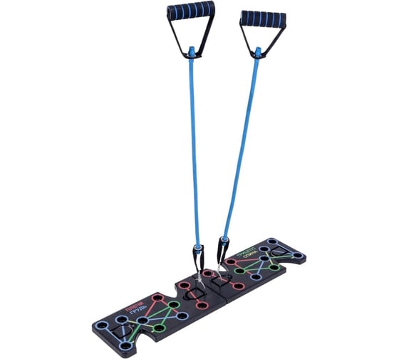 Доска для отжиманий с эспандерами BARFITS Push up stand сл00096
