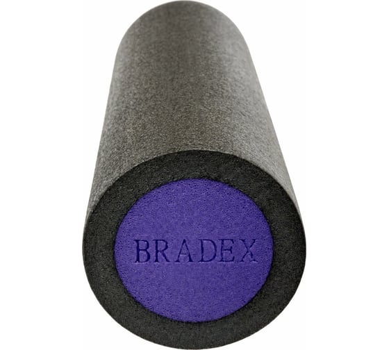 Ролик для йоги и пилатеса BRADEX 15x45 см, серый SF 0821