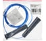 Скакалка с металлическим шнуром для фитнеса BRADEX 3 м, синяя SF 0879 8