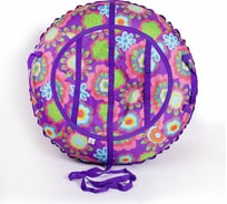 Санки-ватрушка BELON familia серия Принт, 85см, принт-одуванчики СВ-004-ОДУВАНЧИКИ