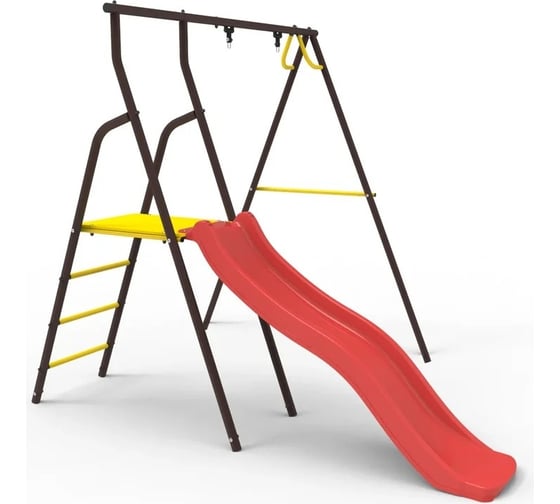 Горка ROKIDS УДК-1 шоколад/желтый C08707003