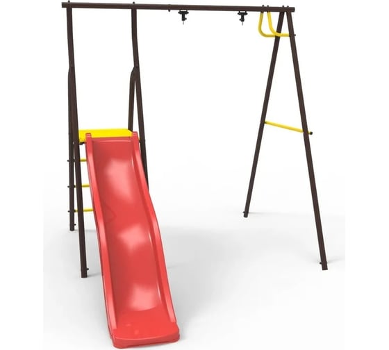 Горка ROKIDS УДК-1 шоколад/желтый C08707003