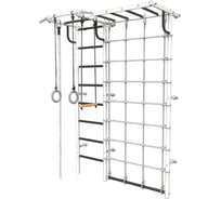 Шведская стенка ROKIDS Роки с рукоходом, белый/черный C07296002