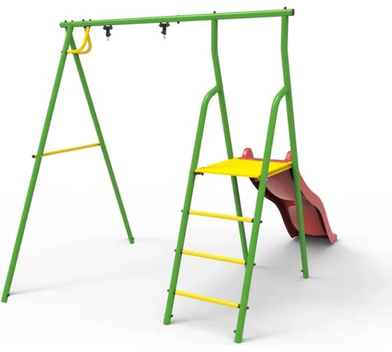 Горка ROKIDS УДК-1 зеленый-желтый C08707001