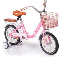 Детский двухколёсный велосипед Mobile Kid GENTA 14 PINK 4610088640287