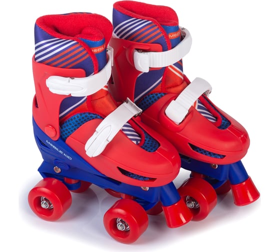 Коньки-ролики 3 в 1 Mobile Kid TWIN SEASONS размер M, RED BLUE 4610088641161