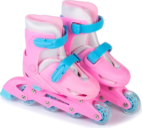 Коньки-ролики 3 в 1 Mobile Kid TWIN SEASONS размер M, PINK 4610088641154