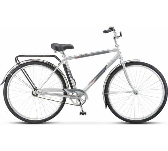 Велосипед Десна Вояж Gent диаметр колес 28", размер рамы 20", серебристый LU077239 LU077239 1