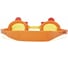 Детские очки для плавания ATEMI NJG112 Novus пингвин, красный 00-00009103 3