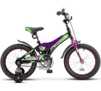 Велосипед STELS 14" Jet, размер рамы 8.5" чёрный/фиолетовый LU085918
