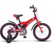 Велосипед STELS 16" Jet, размер рамы 9" фиолетовый/оранжевый LU085919