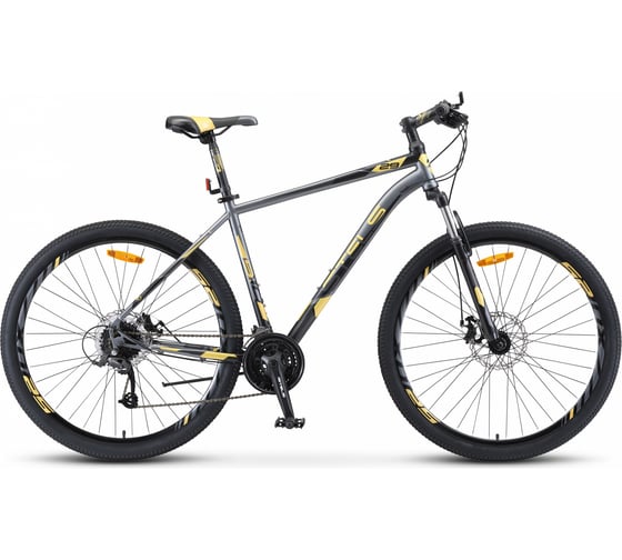 Велосипед STELS Navigator-910 MD диаметр колес 29”, размер рамы 20.5", черный/золотой LU079529