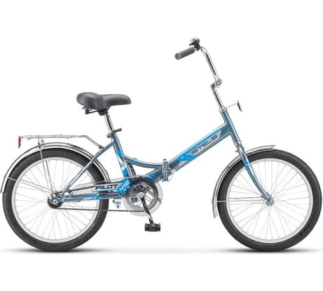 Велосипед STELS 20” Pilot-410 C, размер рамы 13.5" серый LU094175