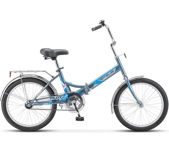 Велосипед STELS 20” Pilot-410 C, размер рамы 13.5" серый LU094175
