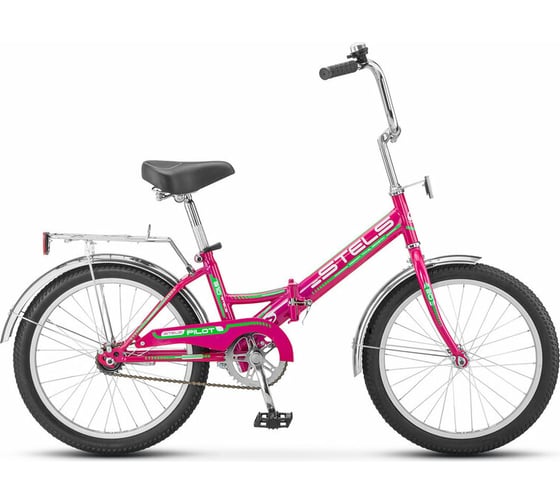 Велосипед STELS 20” Pilot-310 C, размер рамы 13" малиновый LU085346