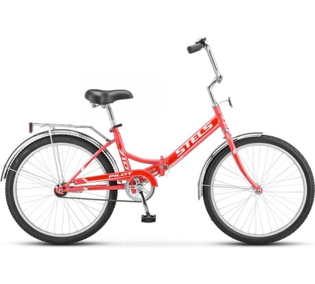 Велосипед STELS 24” Pilot-710 C, размер рамы 14" красный LU070364