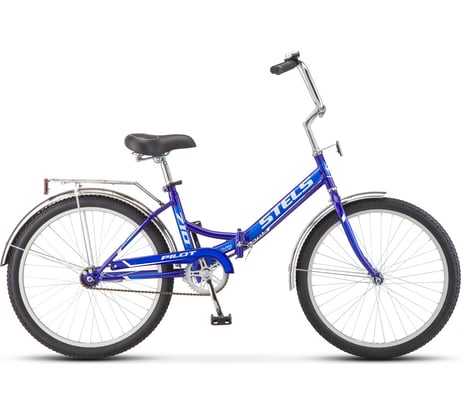 Велосипед STELS 24” Pilot-710 C, размер рамы 14" синий LU085350