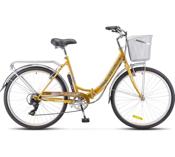 Велосипед STELS 26" Pilot-850 V, размер рамы 19" бронзовый LU082358