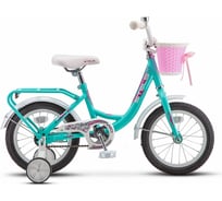 Велосипед STELS 14" Flyte Lady, размер рамы 9.5" бирюзовый LU089090