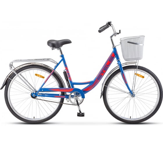 Велосипед STELS Navigator-245 C диаметр колес 26”, размер рамы 19", синий/красный LU082855 1
