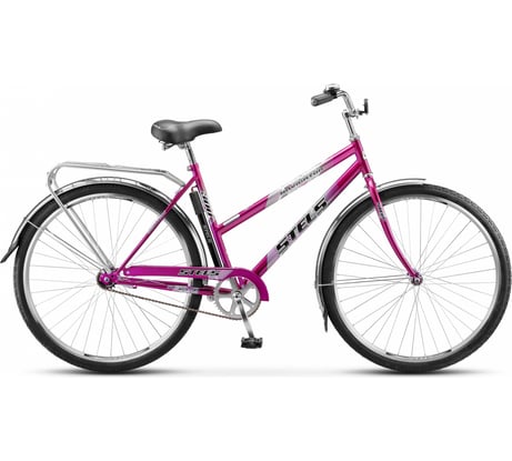 Велосипед STELS Navigator-300 Lady C диаметр колес 28”, размер рамы 20", малиновый LU095150