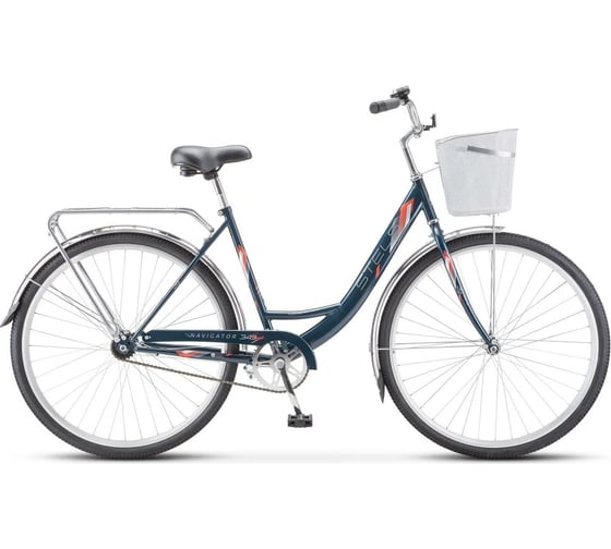 Велосипед STELS Navigator-345 C STELS диаметр колес 28", размер рамы 20", темно-зеленый LU093788 1