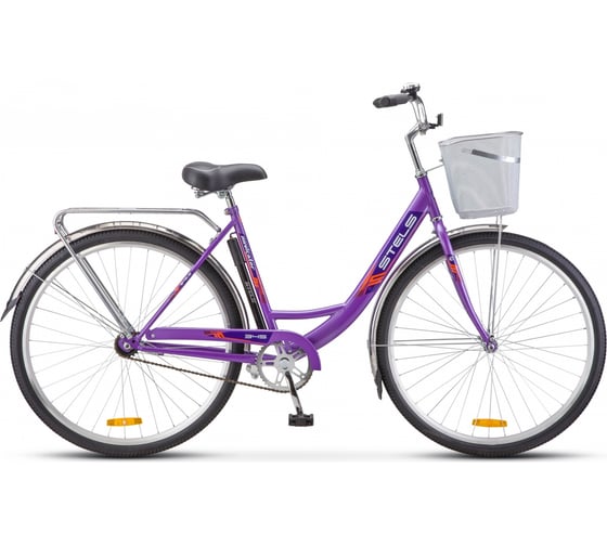 Велосипед STELS Navigator-345 C STELS диаметр колес 28", размер рамы 20", фиолетовый LU070384 1