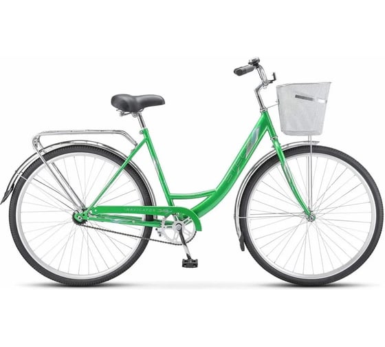 Велосипед STELS Navigator-345 C диаметр колес 28", размер рамы 20", зеленый LU085343