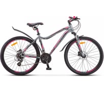 Велосипед STELS Miss-6100 D диаметр колес 26", размер рамы 17", серый LU079812