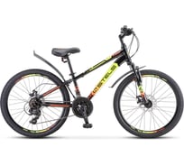 Велосипед STELS Navigator-400 MD 24”, размер рамы 12", серый/салатовый/красный LU089245